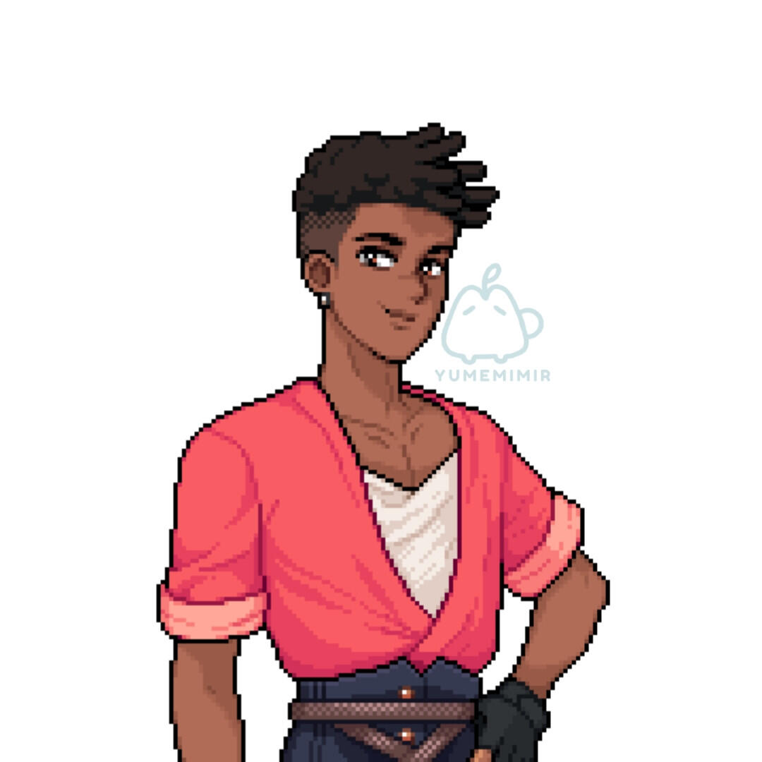 Edit of Ryis&#39; spring sprite from Fields of Mistria